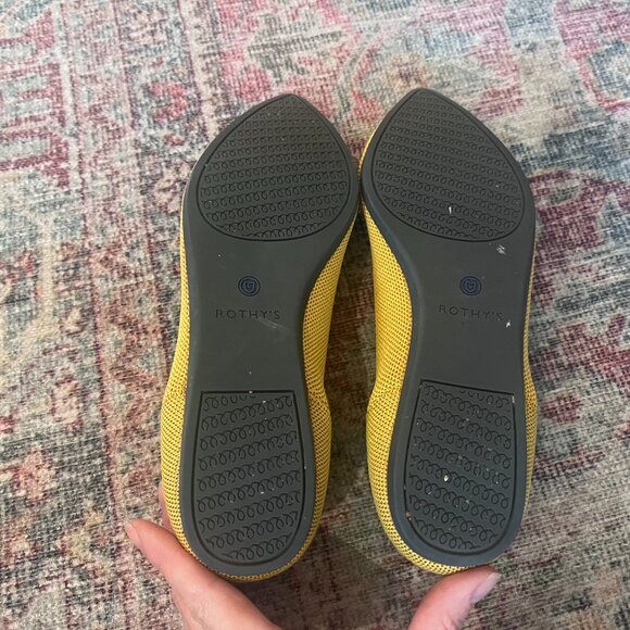 Gold Rothy's Point Size 9 - Picture 4 of 5